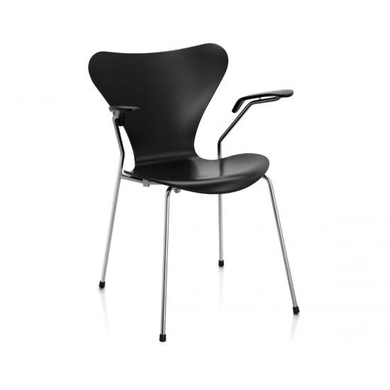 SEDIA SEVEN JACOBSEN CON BRACCIOLI SEDIA SEVEN JACOBSEN CON BRACCIOLI